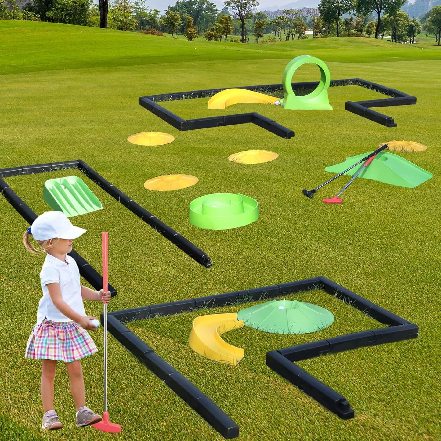 LulliSpace Putting Game - Mini Golf Obstacle